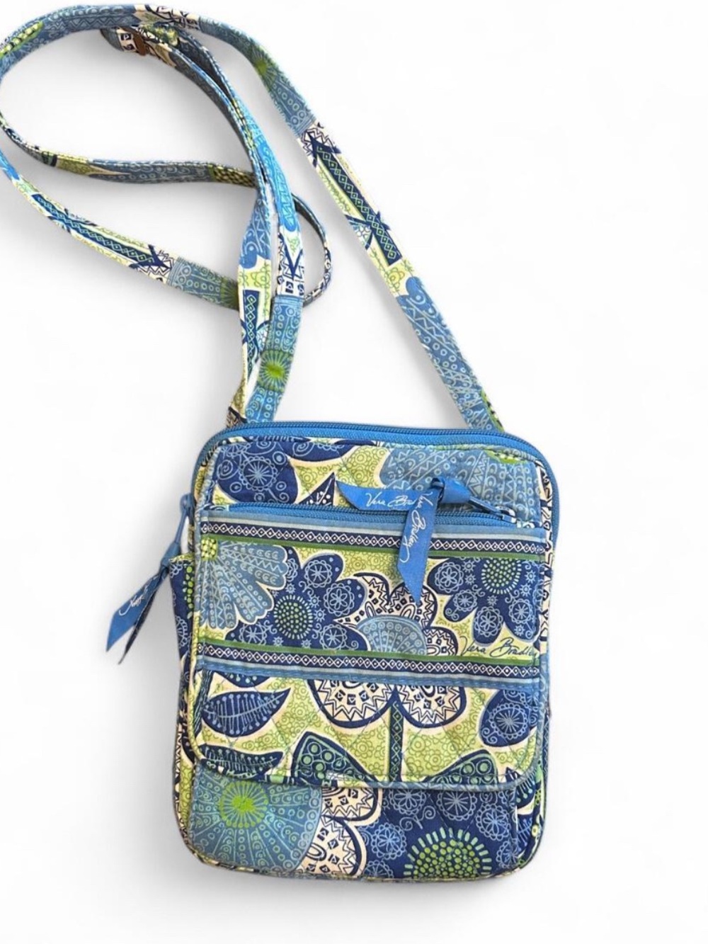 Mini Hipster crossbody bag Vera Bradley retired print Doodle Daisy